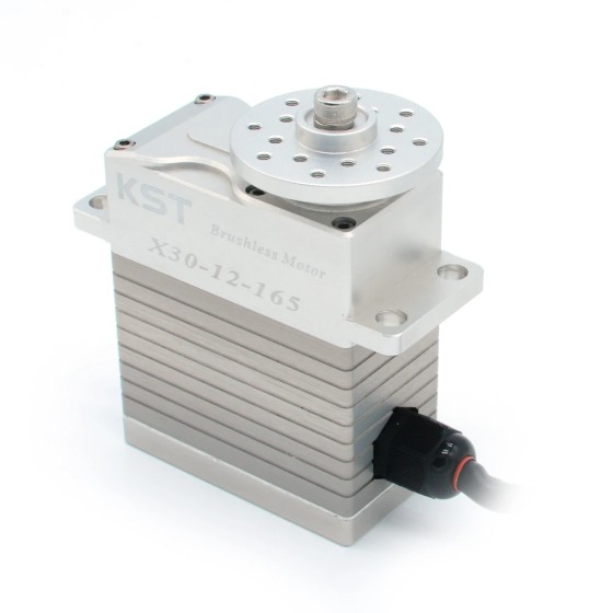Nachrichten KST X30-12-165 hohes Drehmoment 165kg Brush less Servo Industrie roboter UAV Servomotor Roboter Servomotor